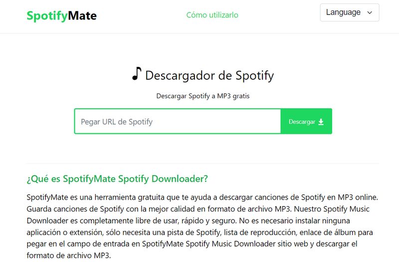 SpotifyMate Spotify Downloader