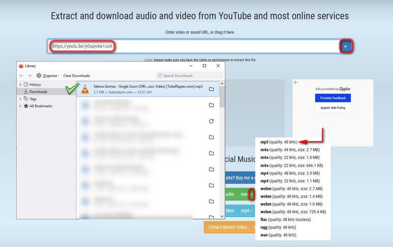 youtube audio songs download online