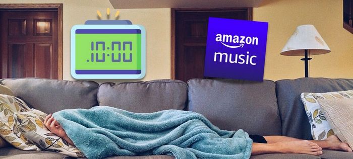set up sleep timer for amazon music