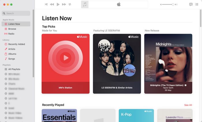 apple music desktop app