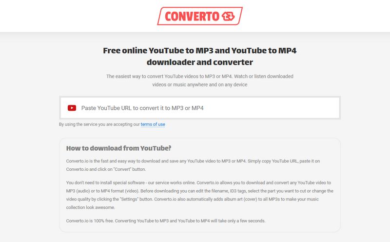 converto youtube to mp3