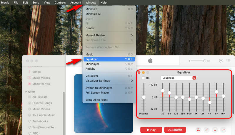 Use Apple Music EQ on Mac
