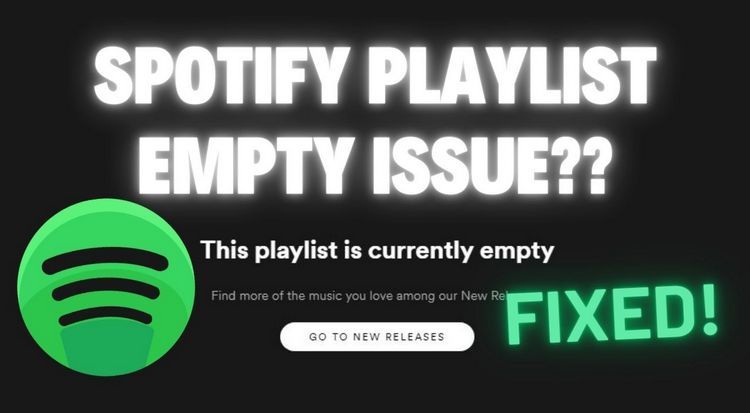 fix Spotify playlist empty