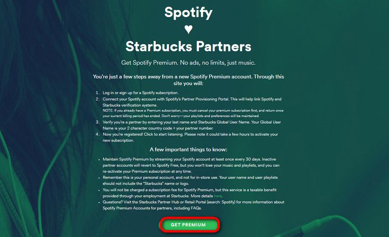 use spotify partner spotify premium