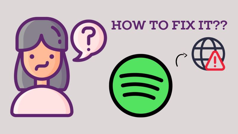 how to fix spotify says offline