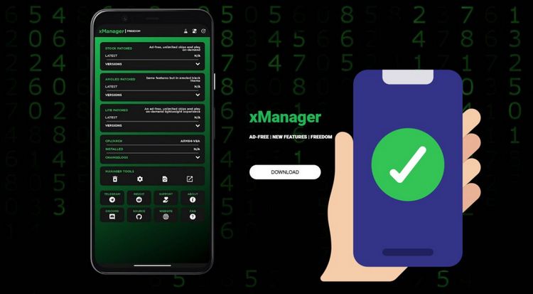 download and use xManager Spotify