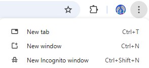 incognito window