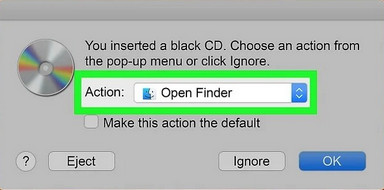 Burn Qobuz Music to CD with Finder