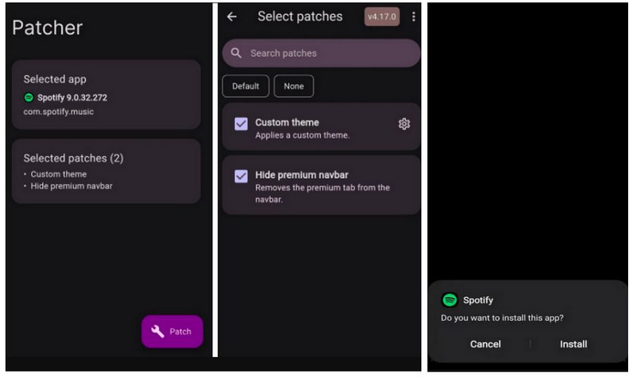 install revanced Spotify