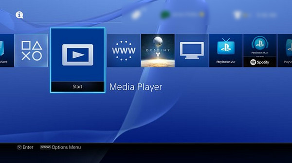 how to watch movies downloaded on ps4