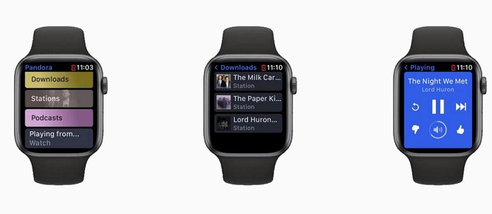 Pandora Music Apple Watch app