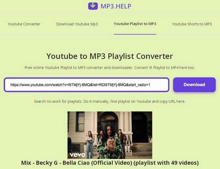 download youtube playlists online