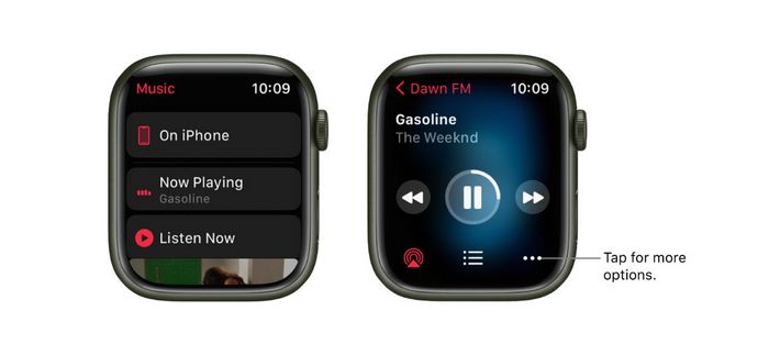 add iphone music to apple watch