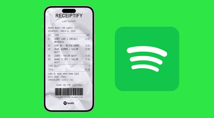 What is Receiptify Spotify? How to Use it？