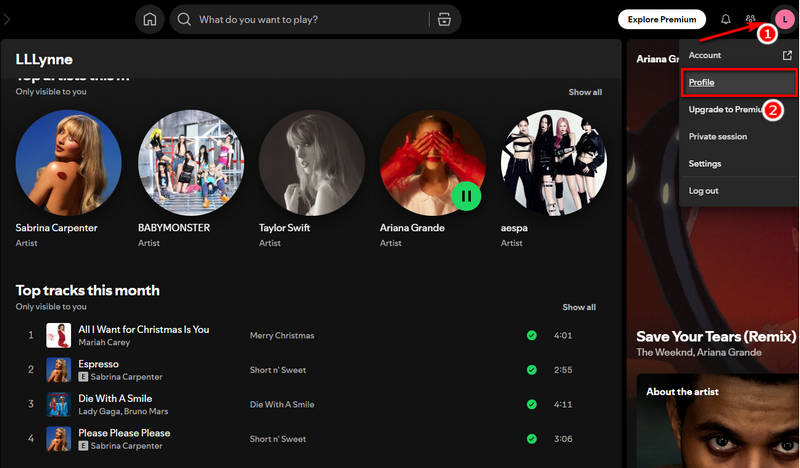 See Your Spotify Stats