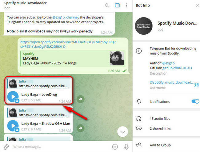 Spotify Music Downloader bots