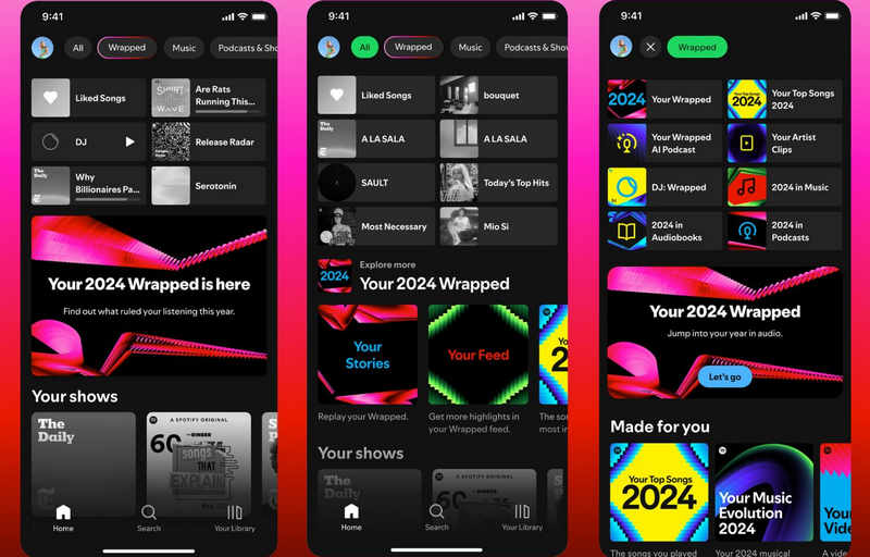 See Your Spotify Stats via Spotify Wrapped