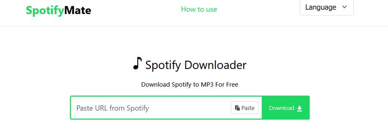 SpotifyMate interface