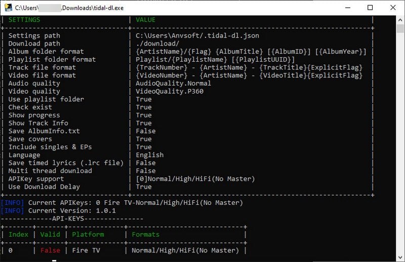 download tidal music via tidal dl