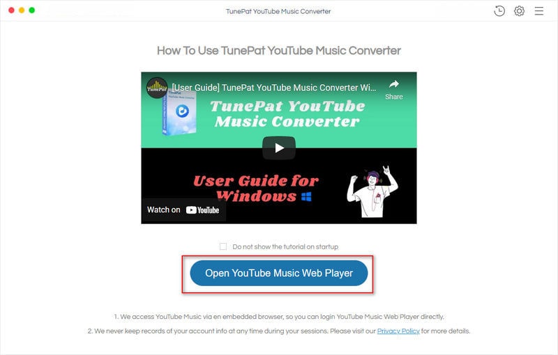 tunepat youtube music converter