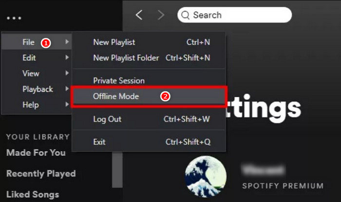 Spotify Offline Mode