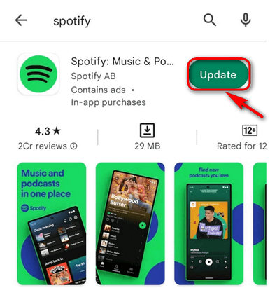 Update Your Spotify