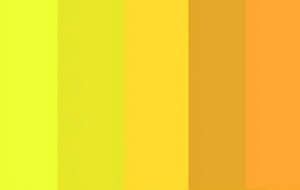 yellow palette