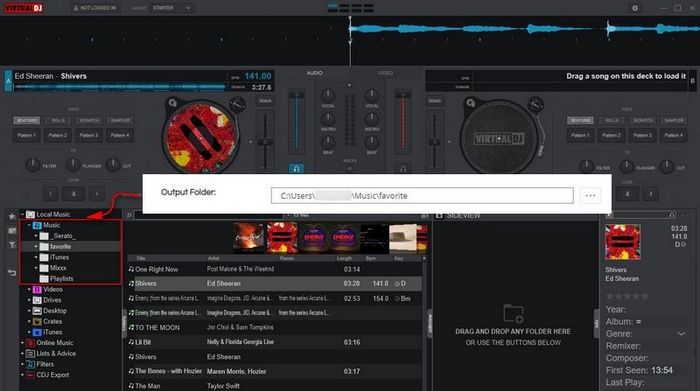 add amazon song into virtual dj