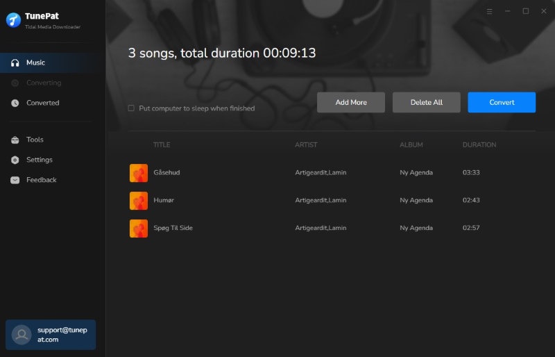 tunepat tidal media downloader