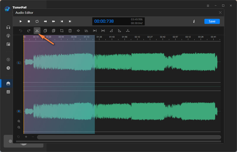 converted audio