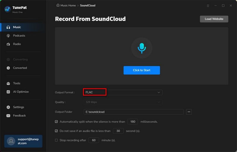 convert soundcloud to flac