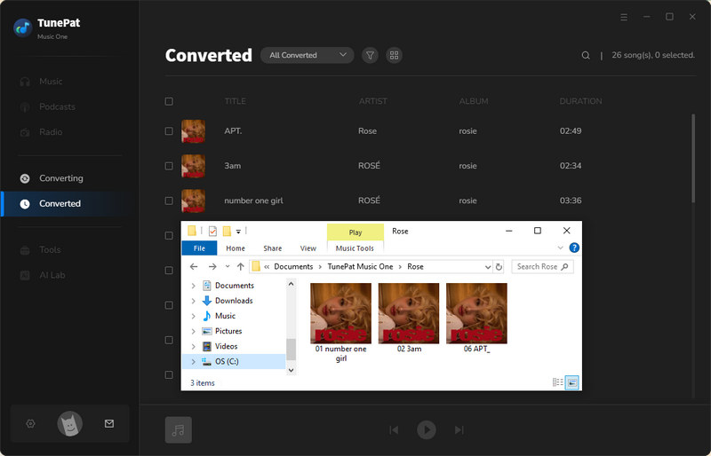 converted qobuz music
