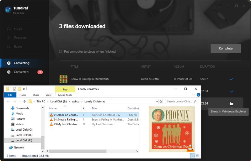 converted qobuz music
