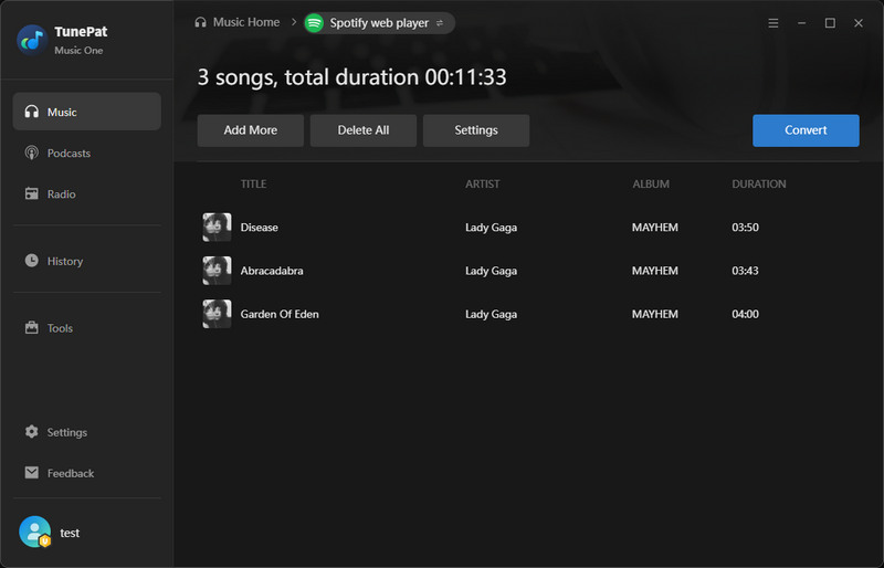 convert and download spotify songs