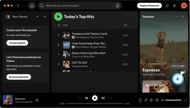 Add Spotify songs to TunePat