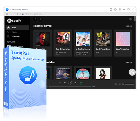 TunePat Spotify Converter feature