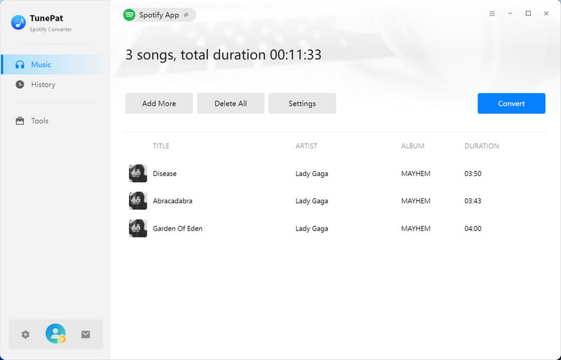 convert multiple spotify playlists