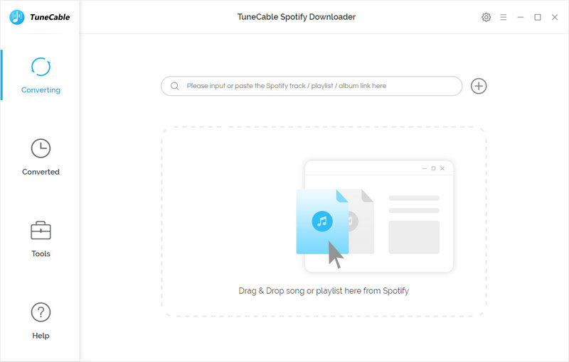 start TuneCable spotify converter