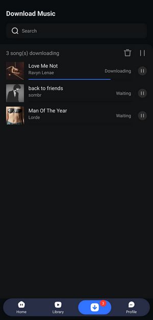 download spotify songs to Android