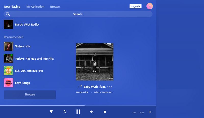 pandora ui