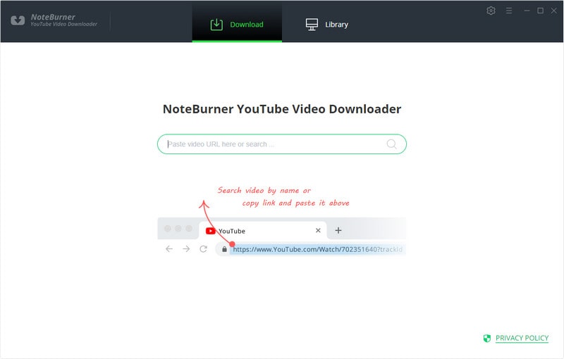 NoteBurner YouTube Downloader