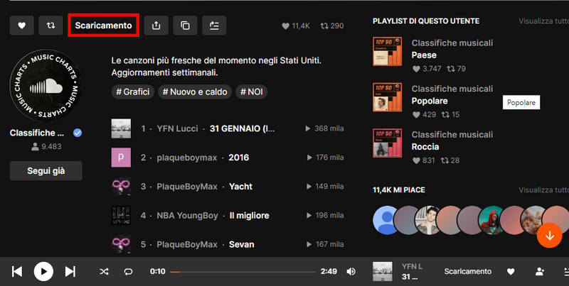 Scarica musica