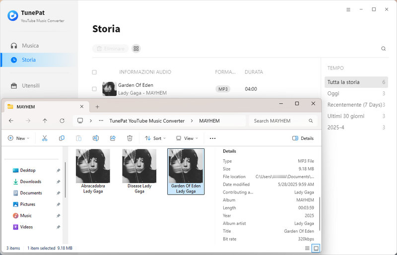 download di musica mp3 da youtube